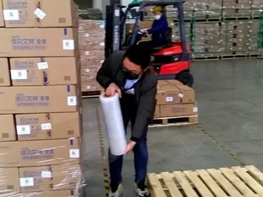 拉萨仓储企业为爱坚守，员工分批复工抗击疫情