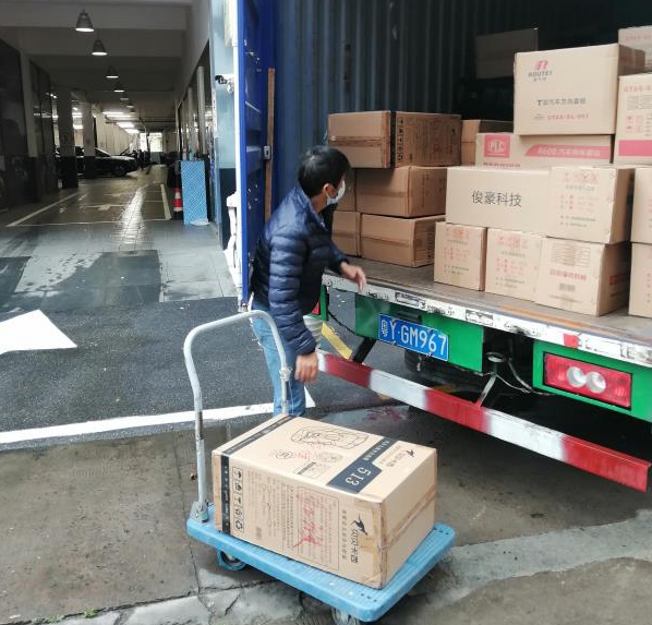 EBET易博为某食品原料客户提供全国零担发货